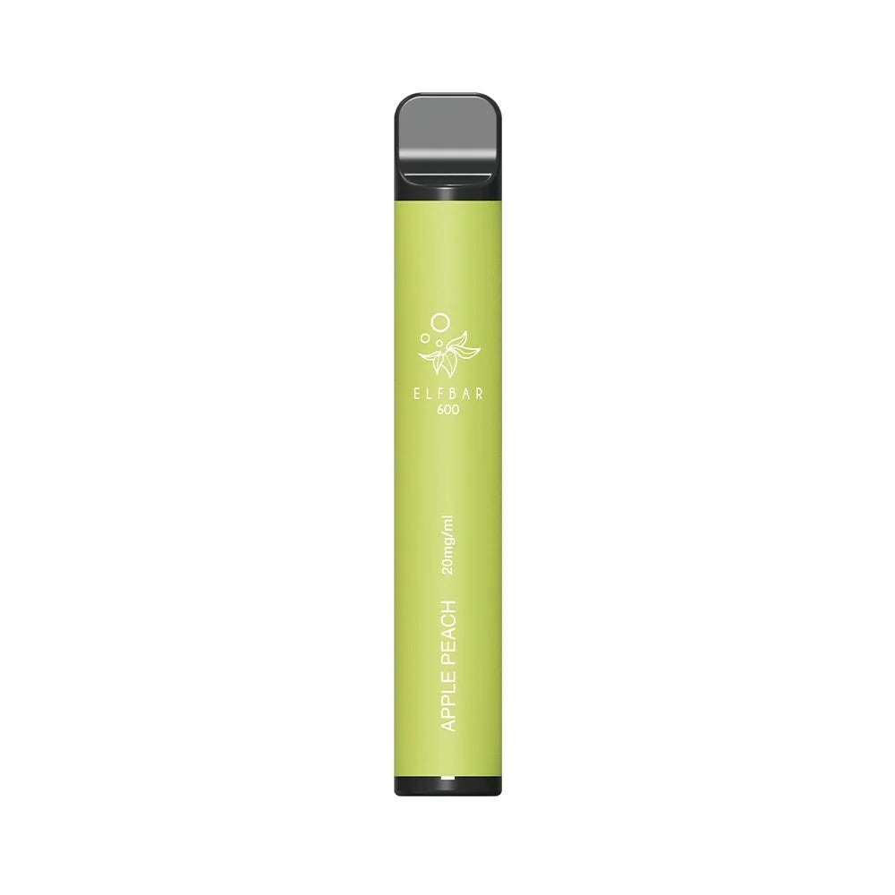 Elf Bar - 600 - 20mg/ml - Display - 10 Stück - Apple Peach