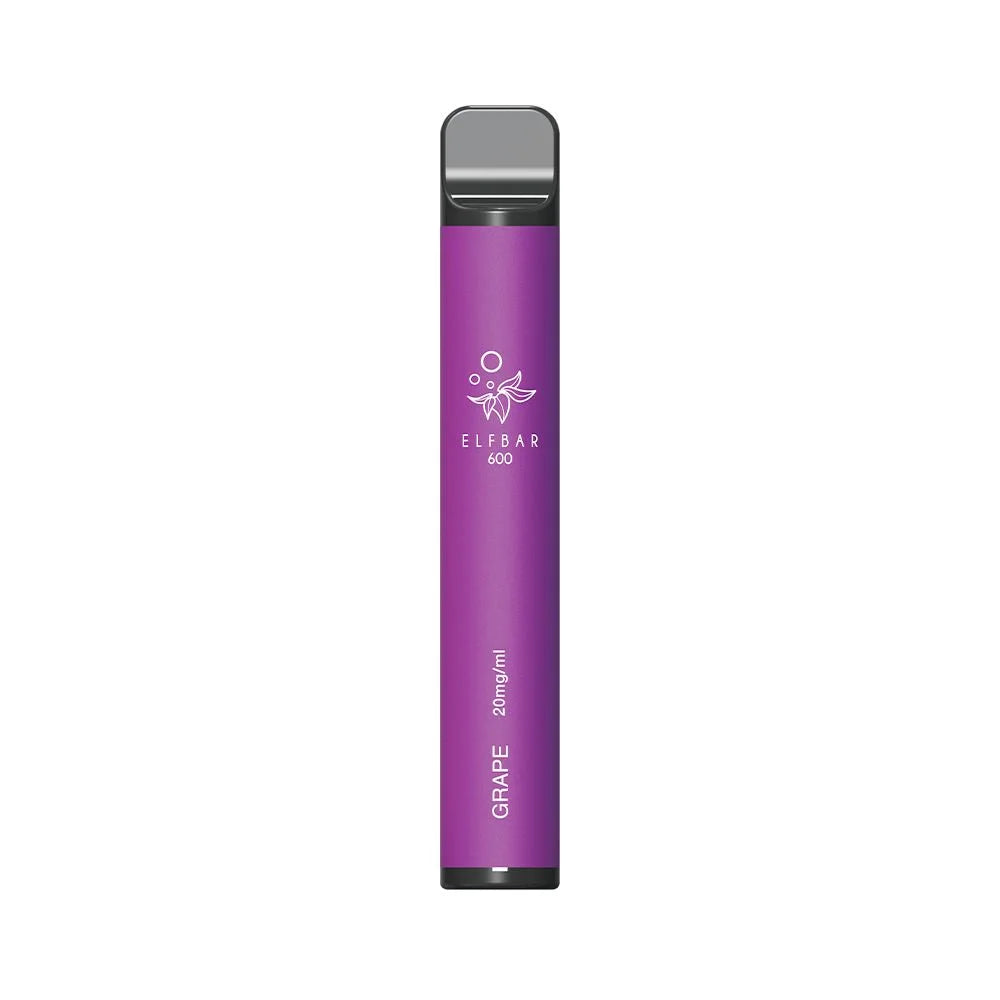 Elf Bar - 600 - 20mg/ml - Display - 10 Stück - Grape