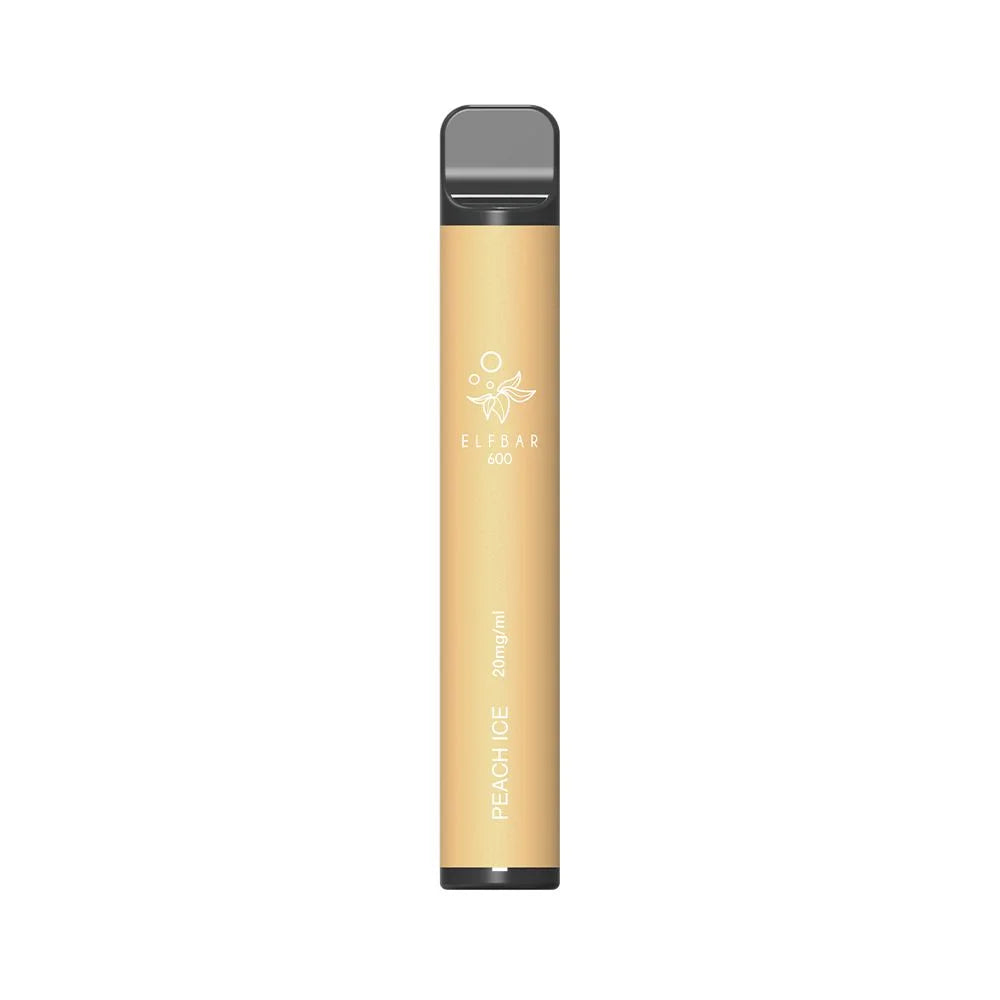 Elf Bar - 600 - 20mg/ml - Display - 10 Stück - Peach Ice