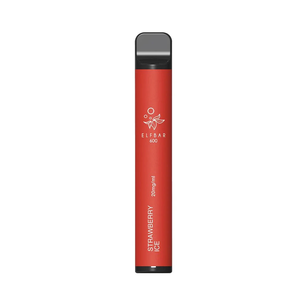 Elf Bar - 600 - 20mg/ml - Display - 10 Stück - Strawberry Ice