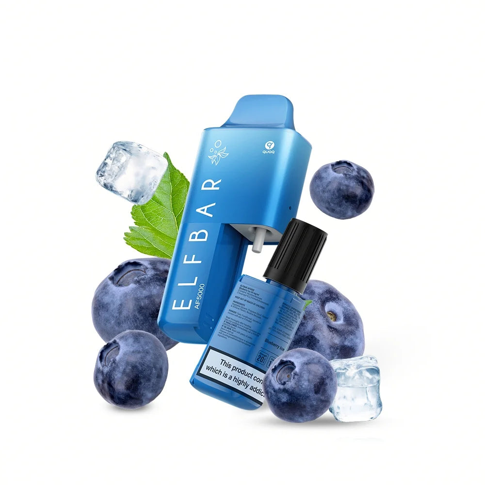Elf Bar - AF5000 - Blueberry Ice - 20mg/ml - 5 Stück