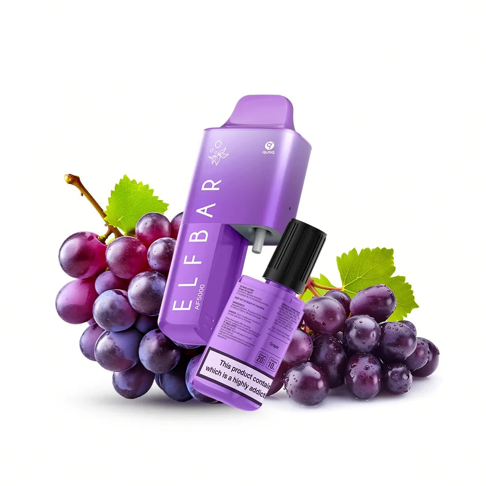 Elf Bar - AF5000 - Grape - 20mg/ml - 5 Stück