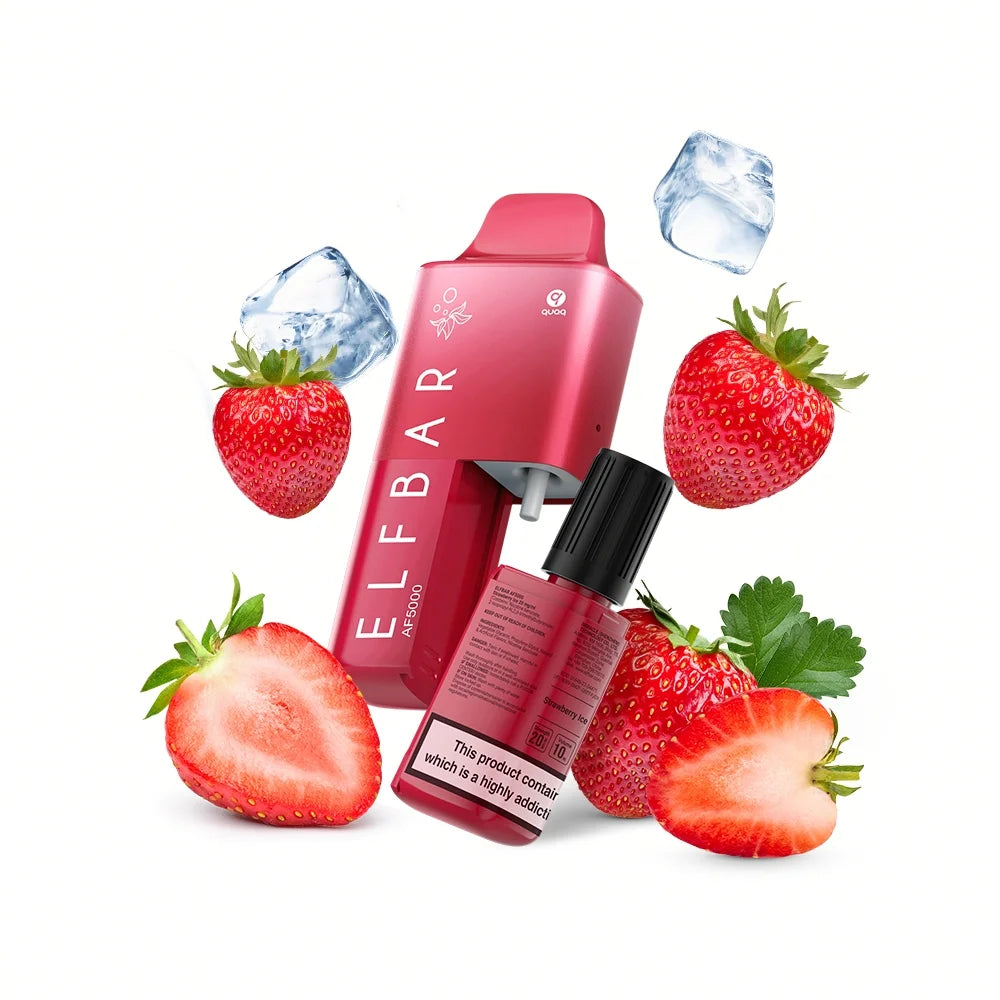 Elf Bar - AF5000 - Strawberry Ice - 20mg/ml - 5 Stück