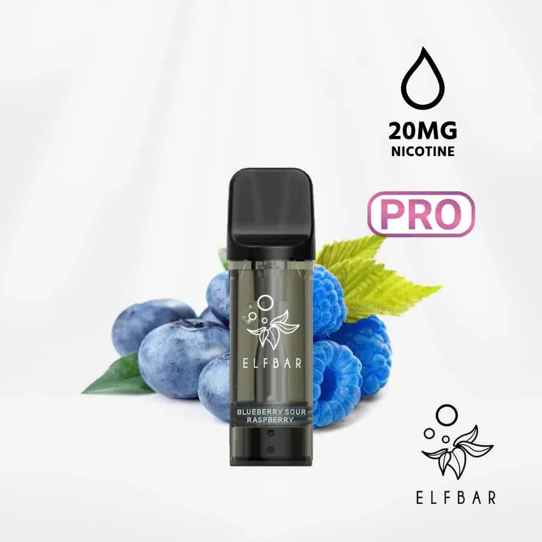 Elf Bar ELFA Pro - Pods (2 x 2ml) - Blueberry Sour Raspberry - 10 Stück