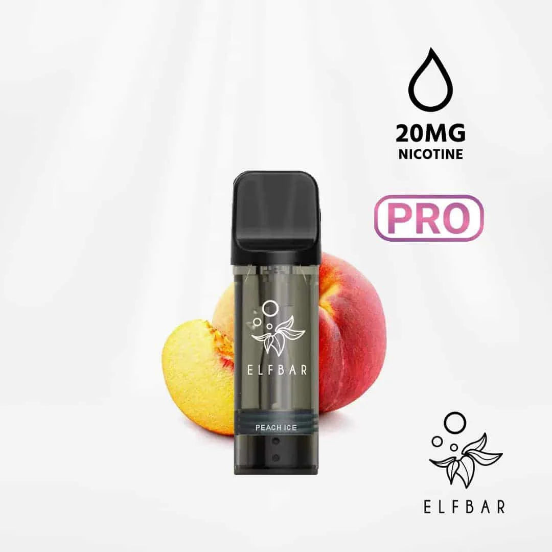 Elf Bar ELFA Pro - Pods (2 x 2ml) - Peach Ice - 10 Stück