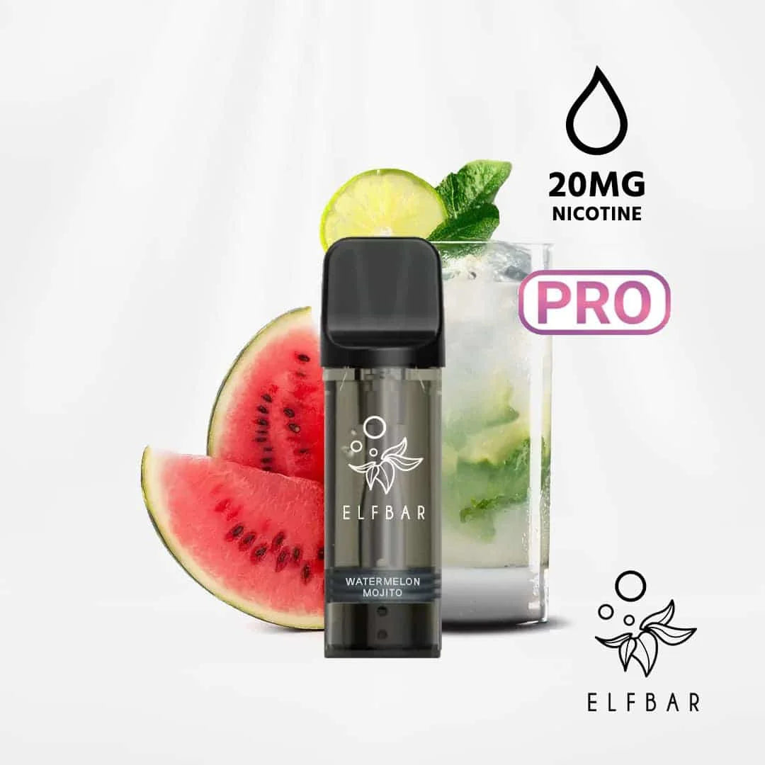 Elf Bar ELFA Pro - Pods (2 x 2ml) - Watermelon Mojito - 10 Stück