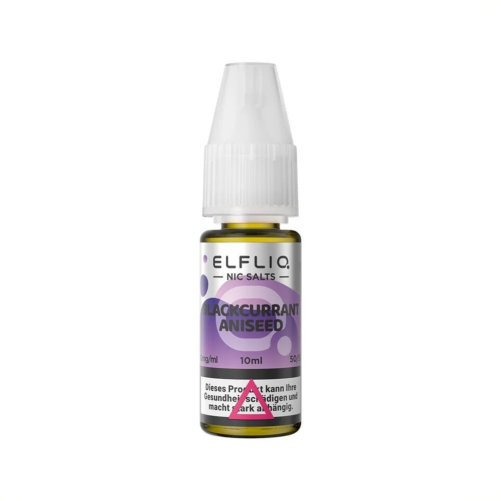 Elf Bar - ElfLiq - 10ml - 20mg/ml - Blackcurrant Aniseed - 10 Stück