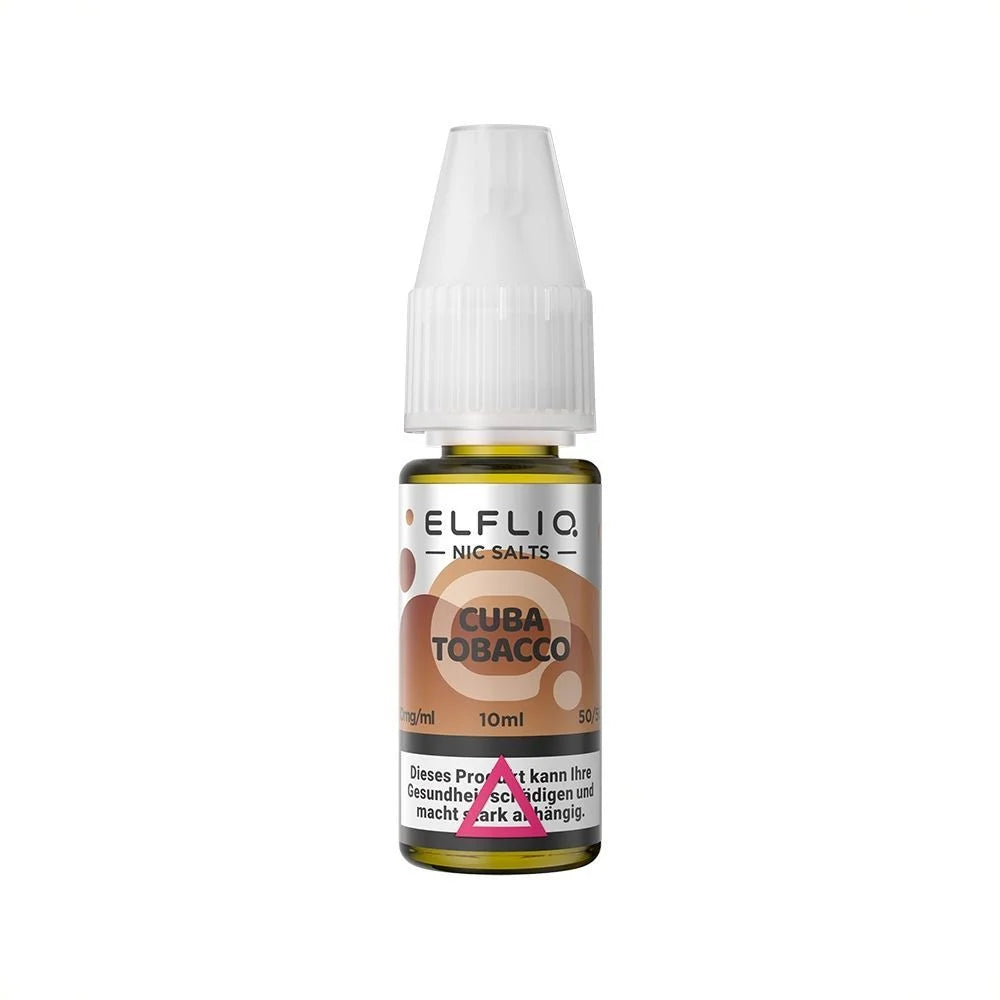 Elf Bar - ElfLiq - 10ml - 20mg/ml - Cuba Tobacco - 10 Stück