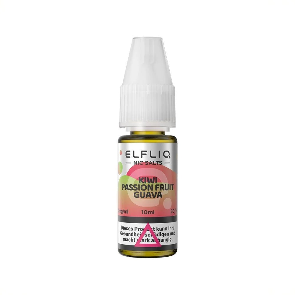 Elf Bar - ElfLiq - 10ml - 20mg/ml - Kiwi Passion Fruit Guava - 10 Stück