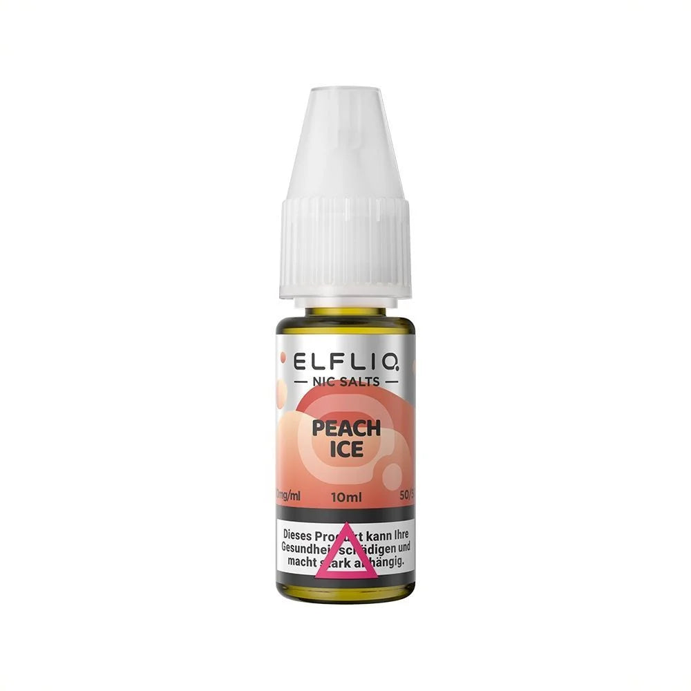 Elf Bar - ElfLiq - 10ml - 20mg/ml - Peach Ice - 10 Stück
