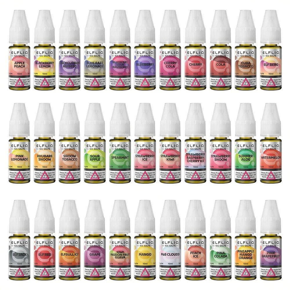 Elf Bar - ElfLiq - 10ml - 20mg/ml - Snoow Tobacco - 10 Stück