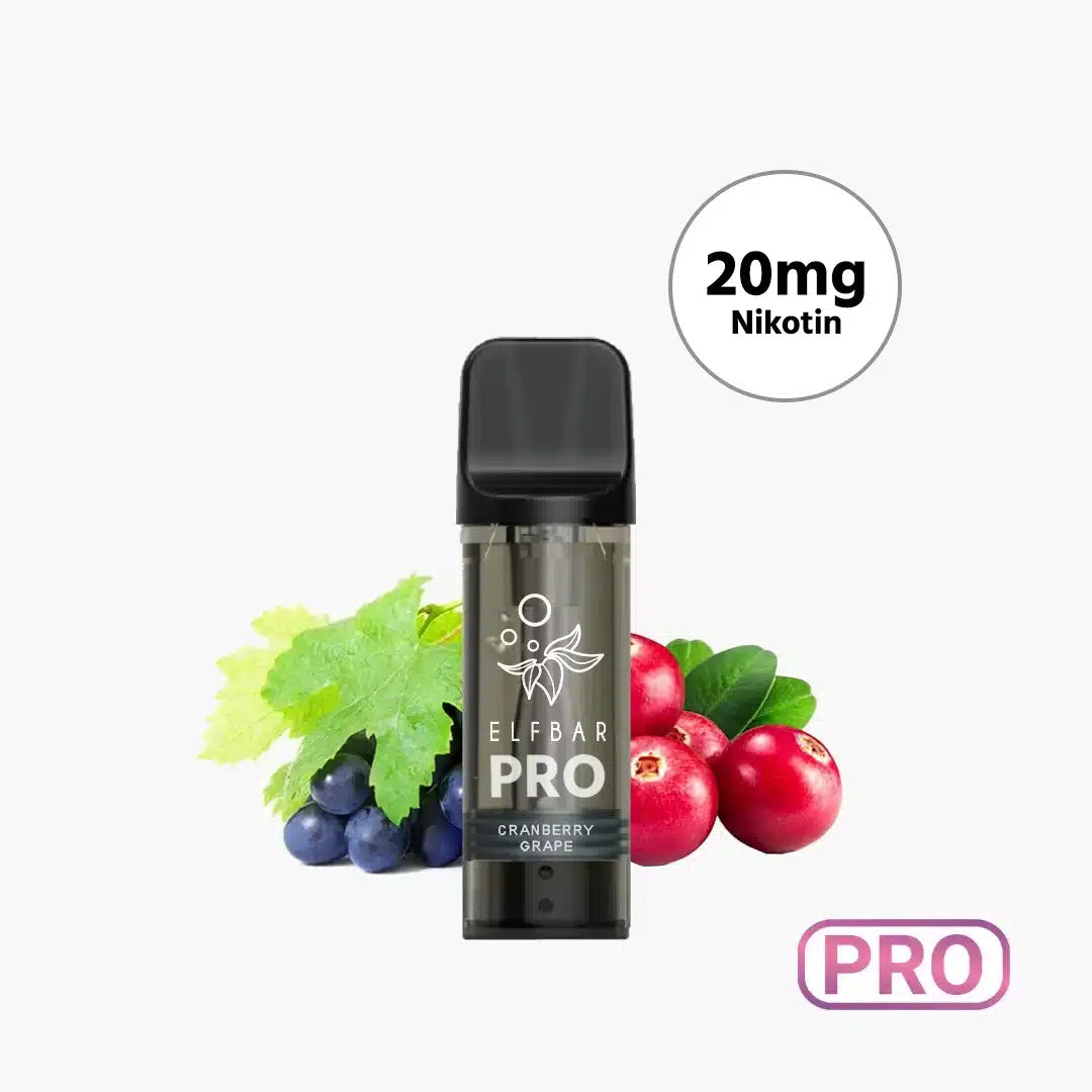 Elf Bar ELFA Pro - Pods (2 x 2ml) - Cranberry Grape - 10 Stück