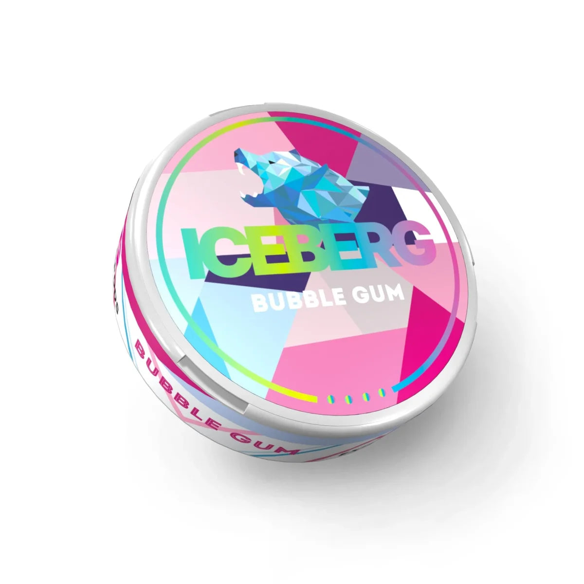 ICEBERG - Strong - Bubble Gum - All White Snus - 50mg/g - 16g - 10 Stück