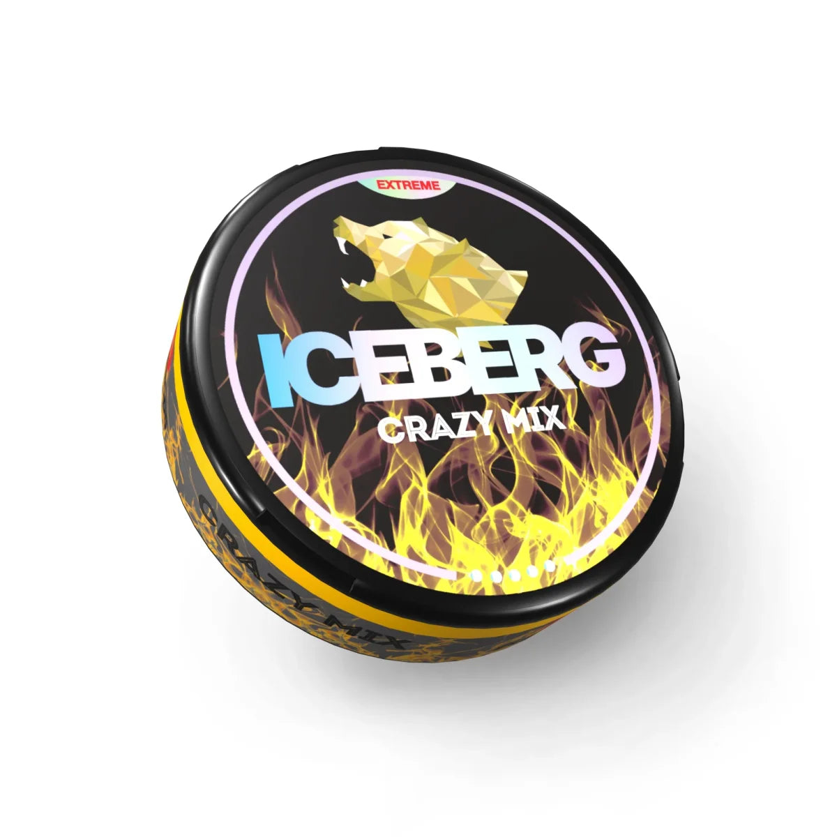 ICEBERG - Strong - Crazy Mix - All White Snus - 50mg/g - 16g - 10 Stück