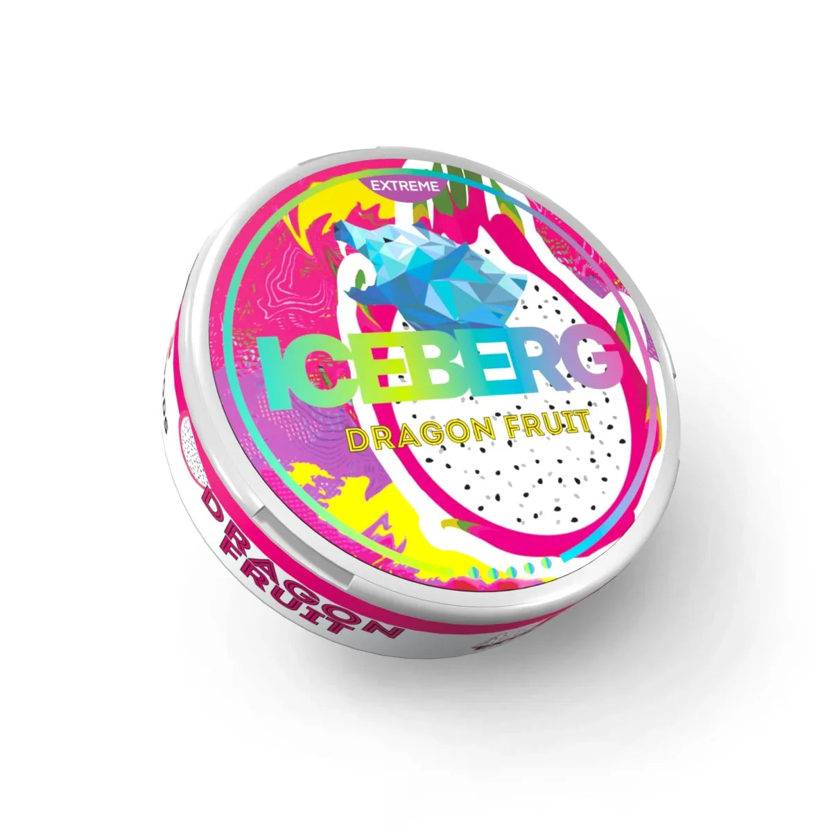 ICEBERG - Strong - Dragon Fruit - All White Snus - 50mg/g - 16g - 10 Stück