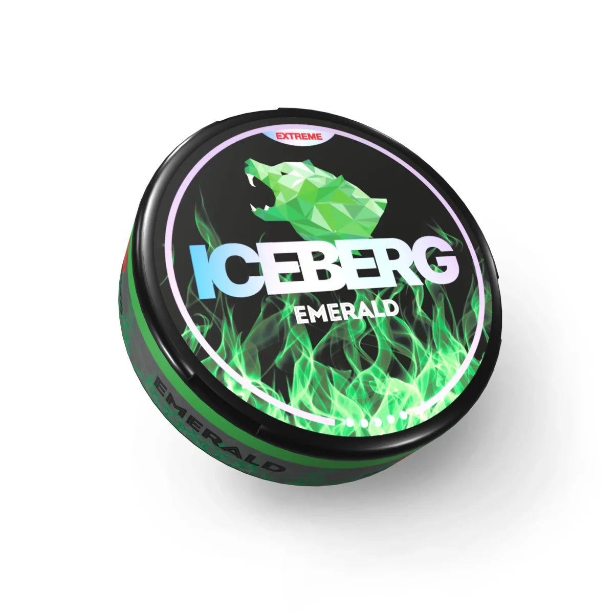 ICEBERG - Strong - Emerald - All White Snus - 50mg/g - 16g - 10 Stück