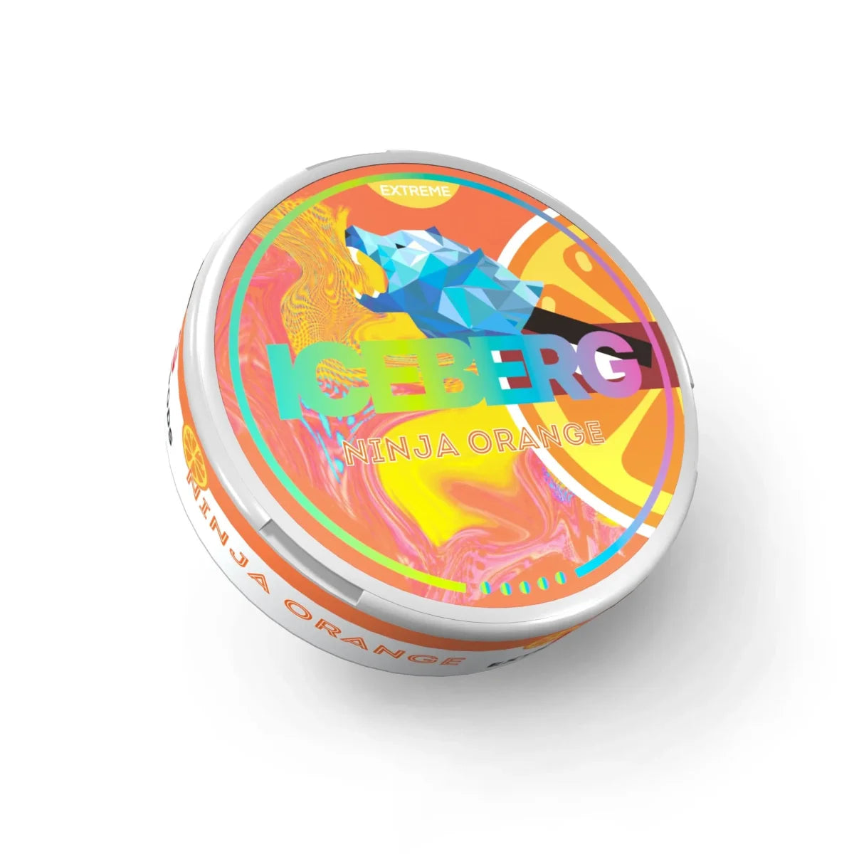 ICEBERG - Strong - Ninja Orange - All White Snus - 50mg/g - 16g - 10 Stück
