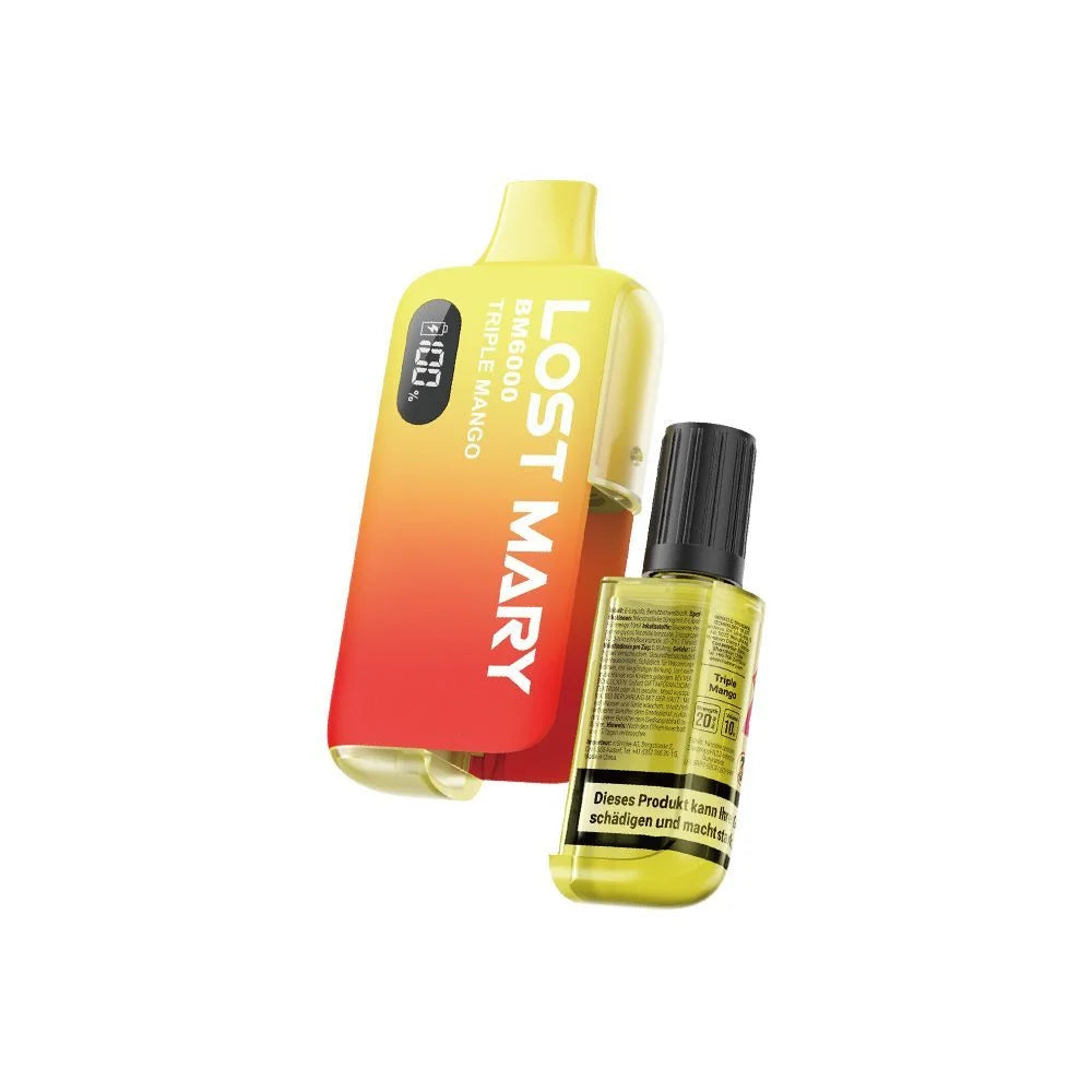 LOST MARY - BM6000 - 20mg/ml - 5 Stück Tripple Mango