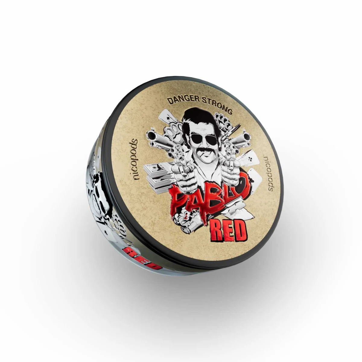 PABLO - RED - All White Snus - 16g - 10 Stück