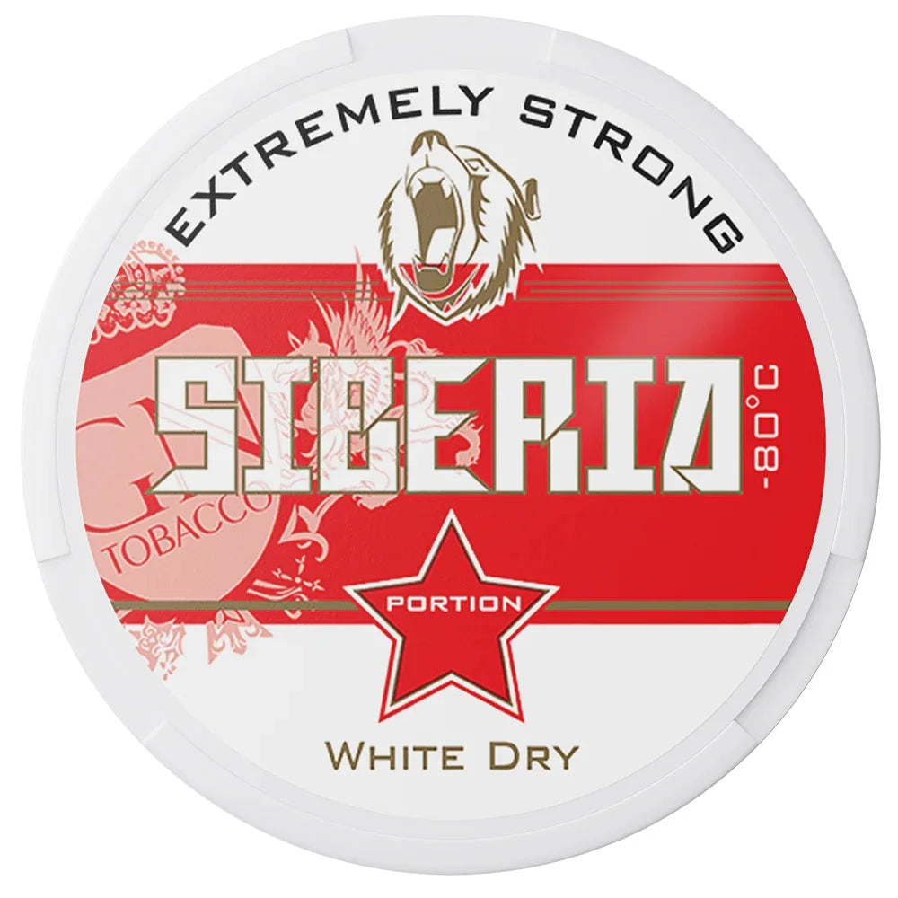 SIBERIA - Rot - White Dry - 16g - 10 Stück
