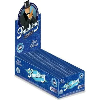 Smoking Double Window - Blue - Box - 25 Stück