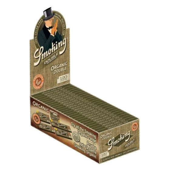 Smoking Double Window - Organic - Box - 25 Stück