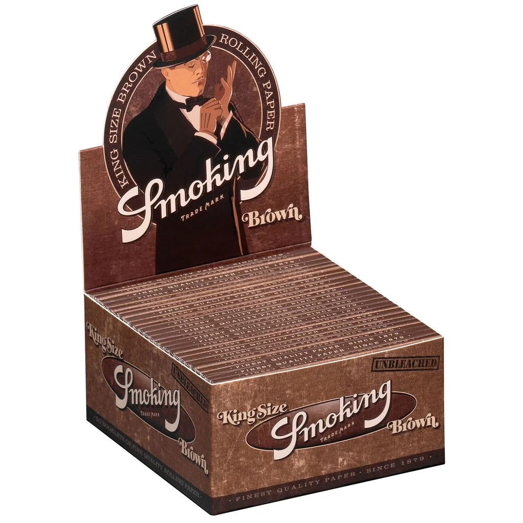 Smoking Kingsize - Brown - Box - 50 x 33 Stück