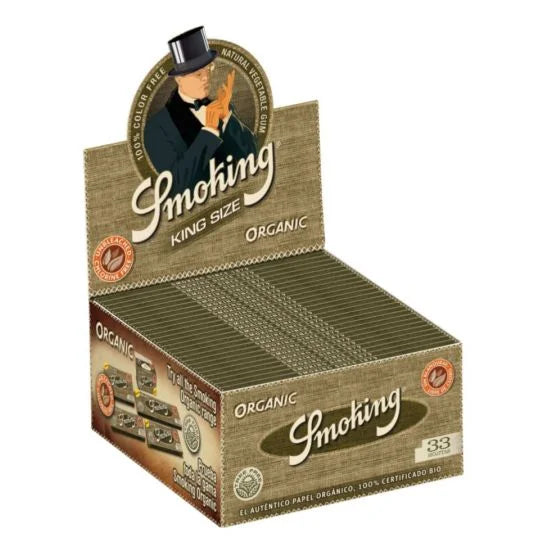 Smoking Kingsize - Organic - Box - 50 x 33 Stück