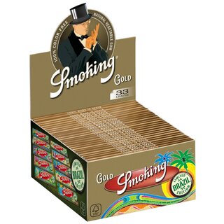 Smoking Kingsize - Gold - Box - 50 x 33 Stück