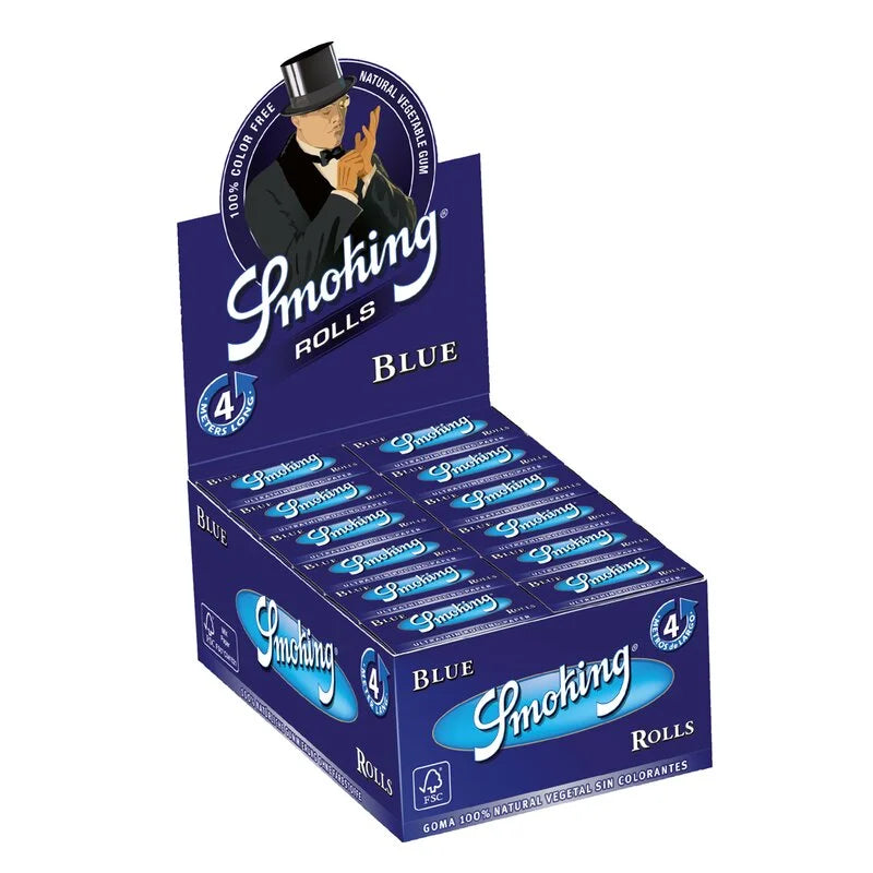 Smoking Rolls Blue - Box - 24 Stück