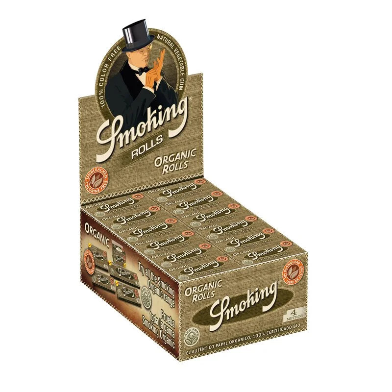 Smoking Rolls Organic - Box - 24 Stück