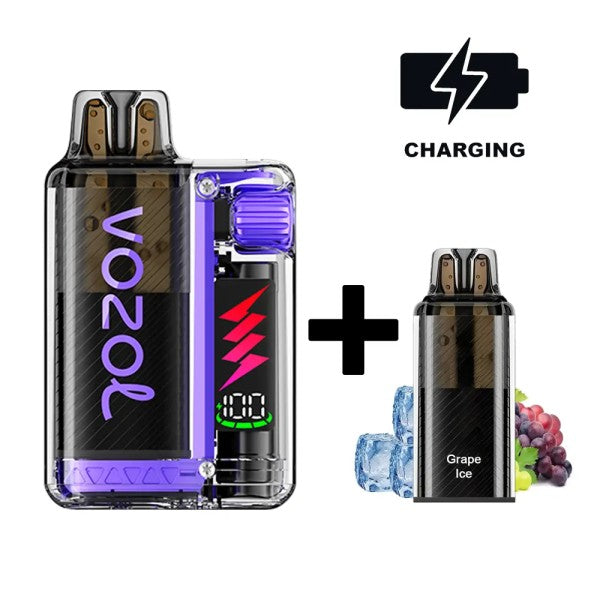 VOZOL Vista Plug 10000 - Starter Kit - Grape Ice - 5 Stück