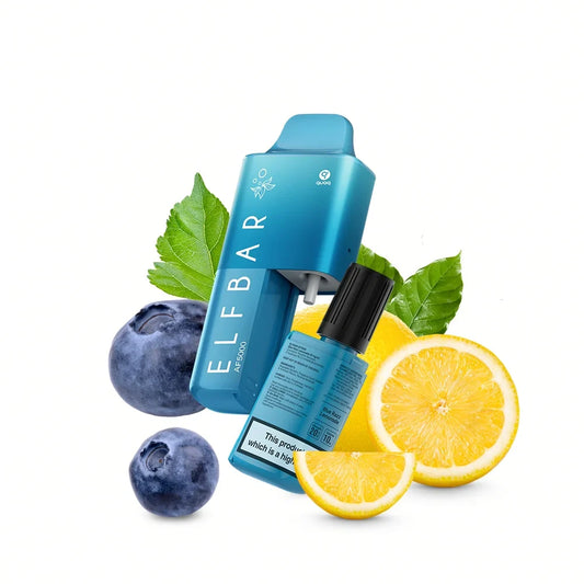 Elf Bar - AF5000 - Blue Razz Lemonade - 20mg/ml - 5 Stück