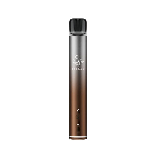 Elf Bar ELFA Pro - Kit (2ml) - 20mg/ml Nikotin - Display - 10 Stück Twilight Brown - Snoow Tobacco