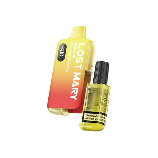 LOST MARY - BM6000 - 20mg/ml - 5 Stück Banana Volcano