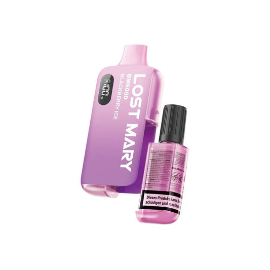 LOST MARY - BM6000 - 20mg/ml - 5 Stück Blackberry Ice