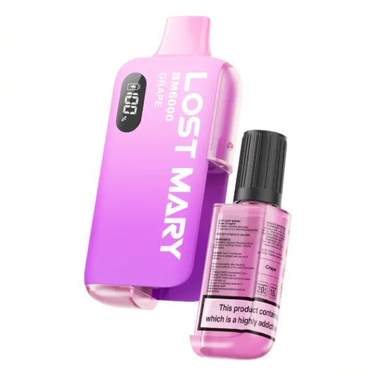 LOST MARY - BM6000 - 20mg/ml - 5 Stück - Grape