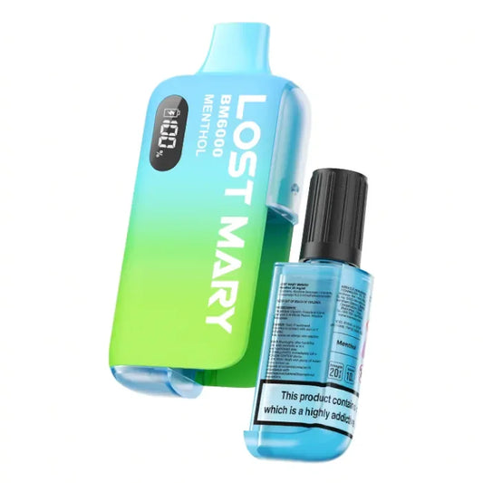 LOST MARY - BM6000 - 20mg/ml - 5 Stück Menthol