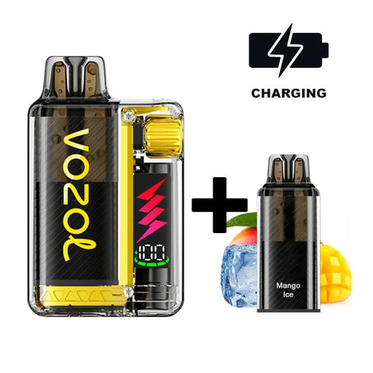 VOZOL Vista Plug 10000 - Starter Kit - Mango Ice - 5 Stück