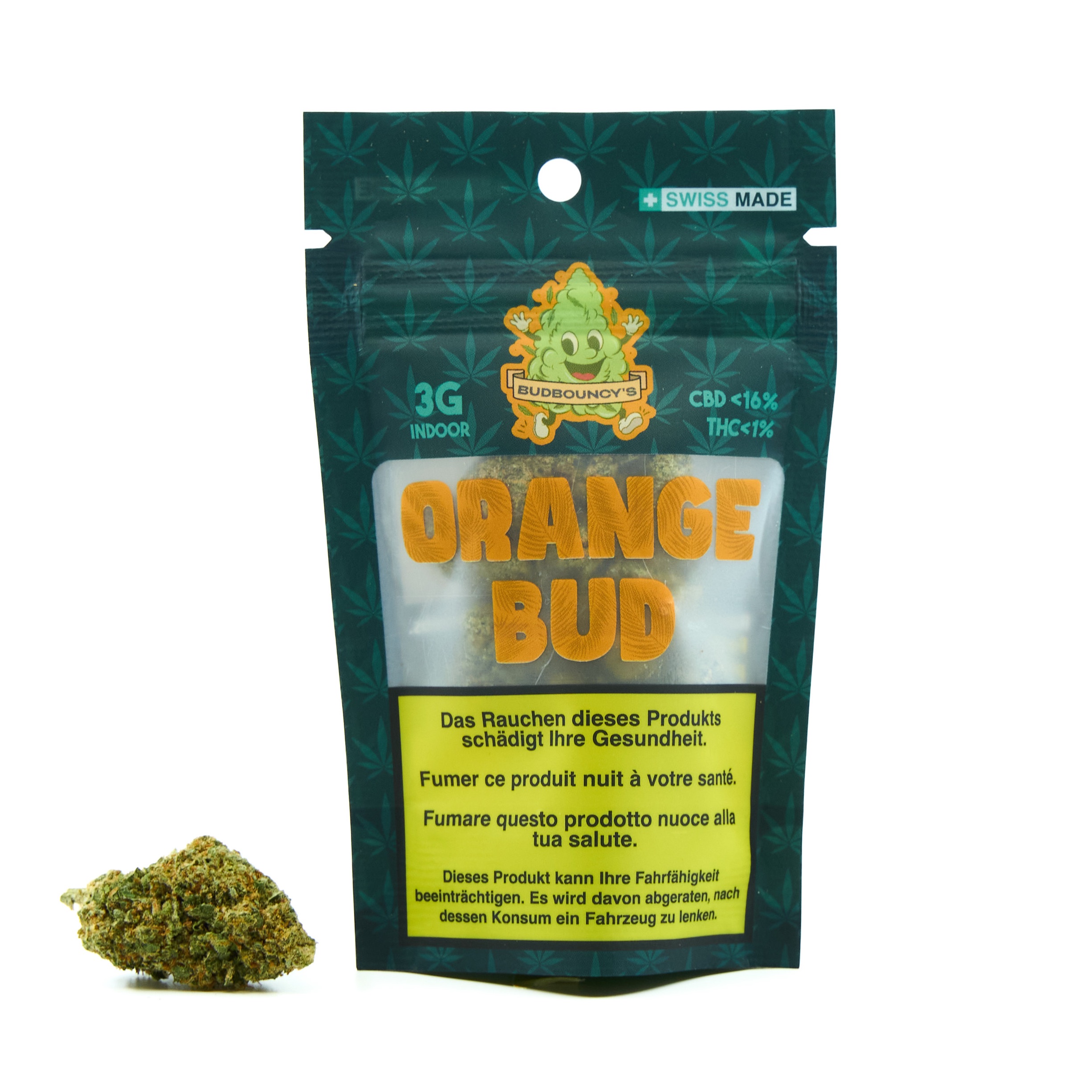 BudBouncy's 3gr. Orange Bud