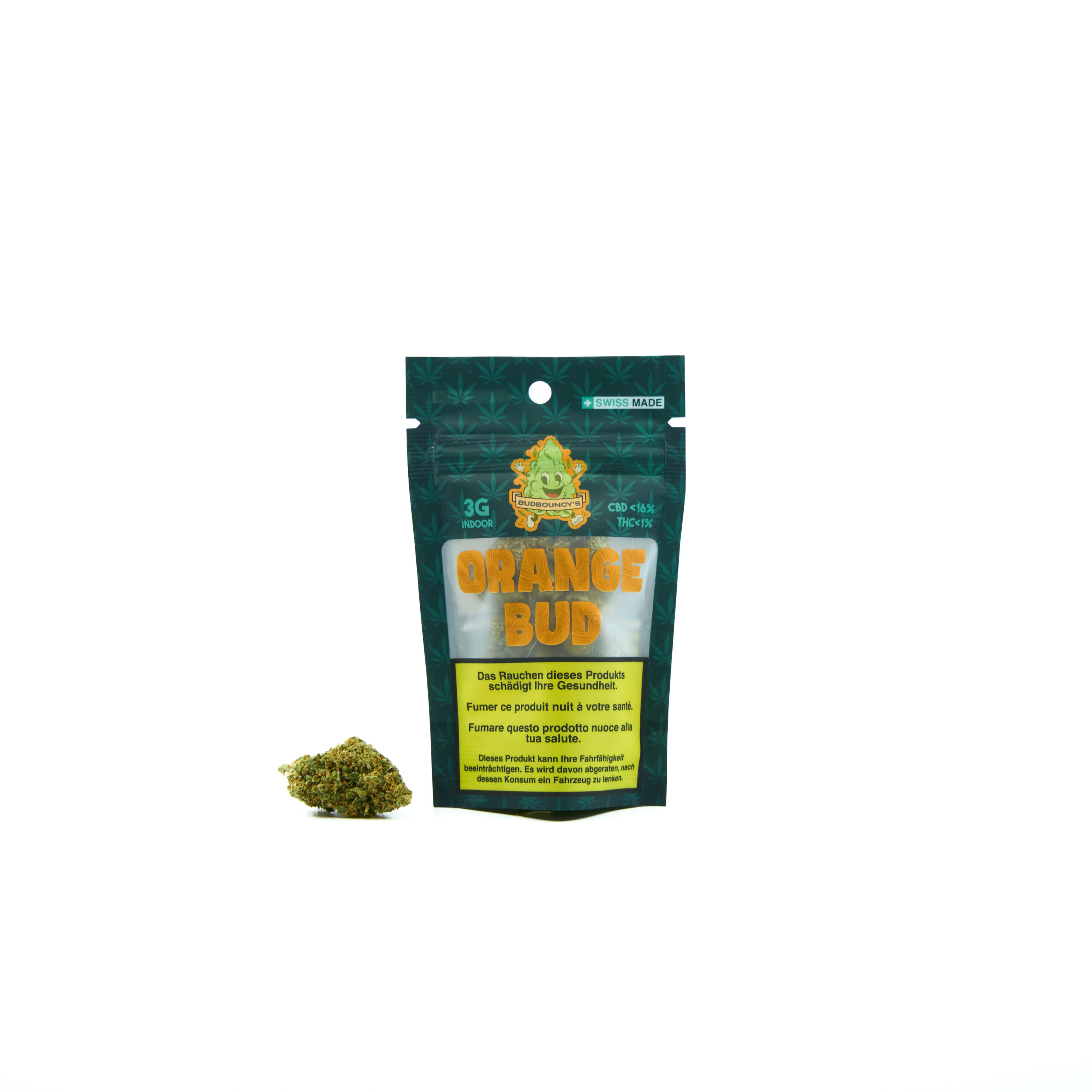 BudBouncy's 3gr. Orange Bud