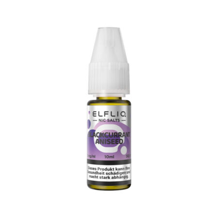 Elf Bar - ElfLiq - 10ml - 20mg/ml - Blackcurrant Aniseed