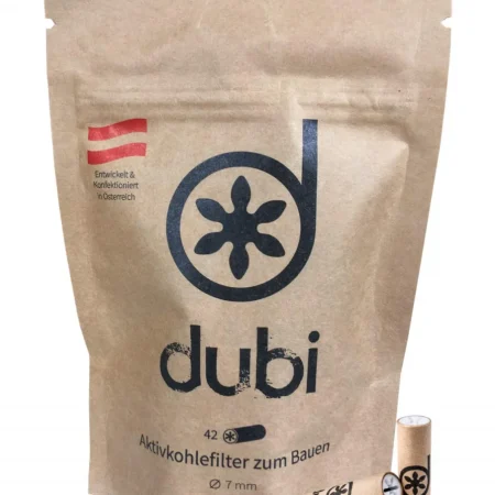 dubi - Aktivkohlefilter - 7mm - 42 Stück