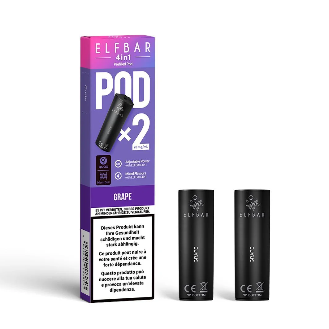 Elf Bar - 4in1 Pod - 2 x 2ml - Grape