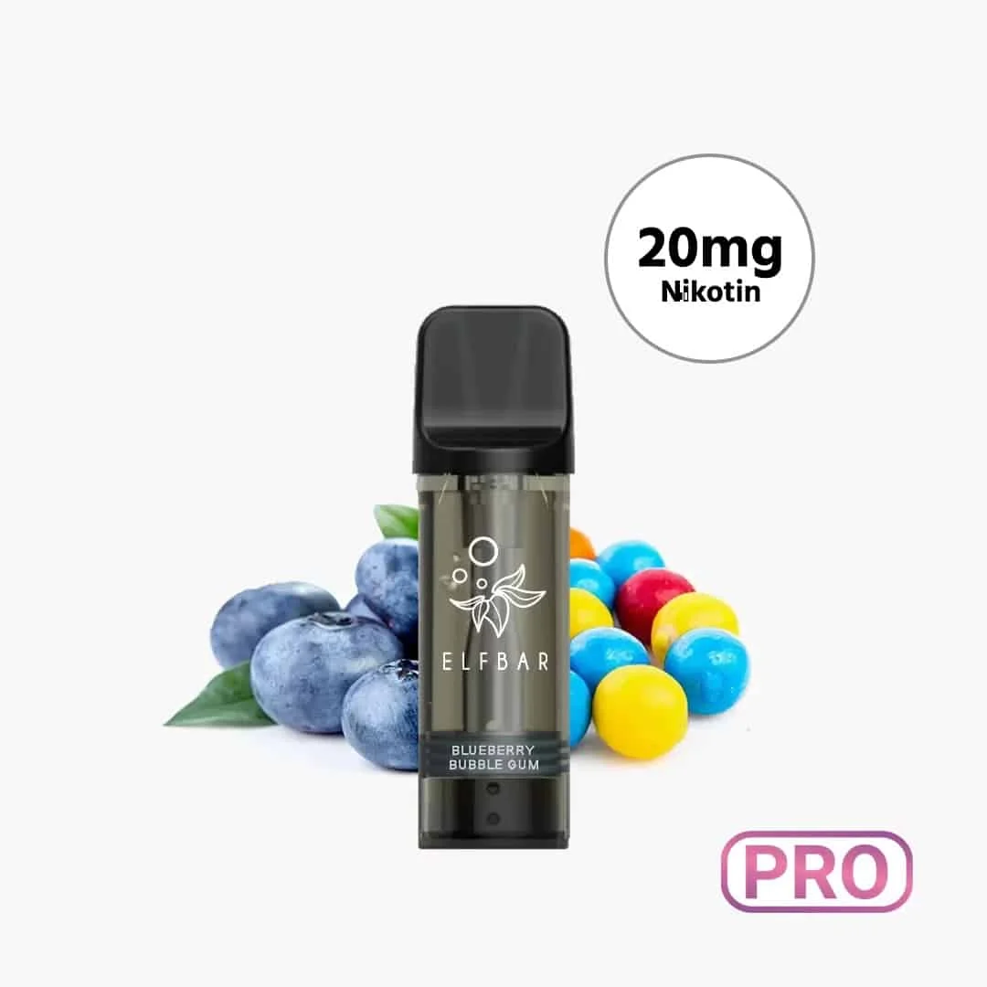 Elf Bar ELFA Pro - Pods (2 x 2ml) - 20mg/ml - Blueberry Bubble Gum