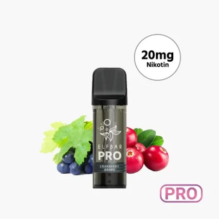 Elf Bar ELFA Pro - Pods (2 x 2ml) - 20mg/ml - Cranberry Grape