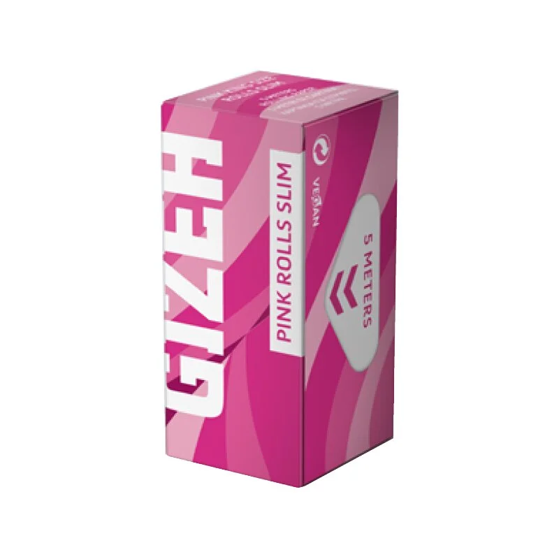 GIZEH - Rolls Slim - Pink - 5 Meter