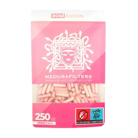 MedusaFilters - 250er Pack - ROSÉ - Hybrid Aktivkohlefilter