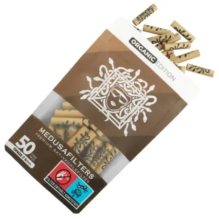 MedusaFilters - 50er Pack - ORGANIC - Hybrid Aktivkohlefilter