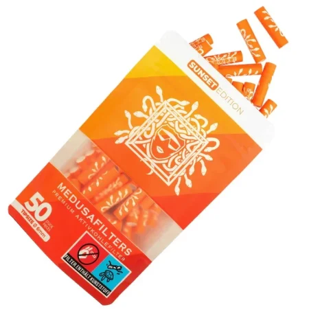 MedusaFilters - 50er Pack - SUNSET - Hybrid Aktivkohlefilter